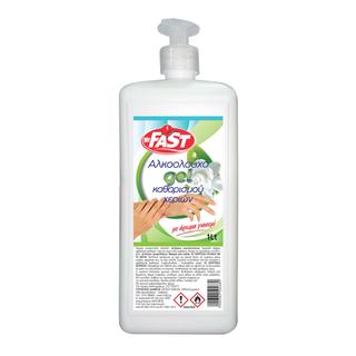 Mr Fast Αλκοολούχο Gel Καθαρισμού Χεριών 1L