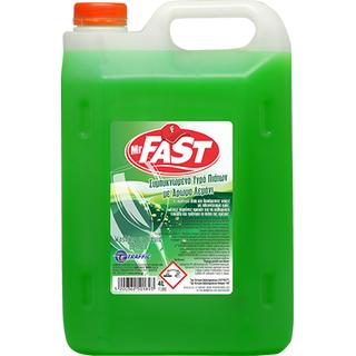 Mr Fast Dishwashing Liquid with Lemon fragrance 4L