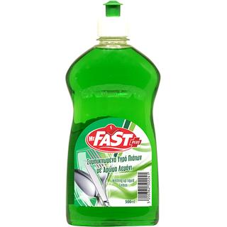 Mr Fast Συμπυκνωμένο Υγρό Πιάτων Plus με άρωμα Λεμόνι 500ml